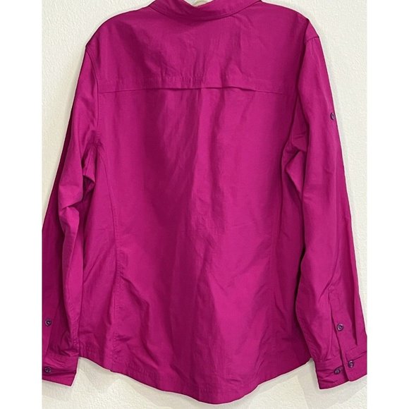NWT Camel Crown Pink Quick Drying Long Sleeve Shirt Size XXL hiking Outdoors 2xl - Picture 3 of 9